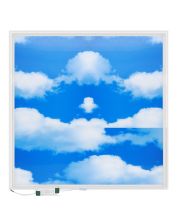 LED-panel 62x62 cm | 40W | 3D-himmel med moln | 6000K