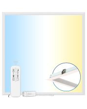 LED-panel 62x62 cm | 40W | CCT Dimbar | 3000K-6000K | CRI90 | Smart WiFi