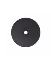 Monteringsplatta för Piatta 9W vägglampa Ø240 mm – Svart
