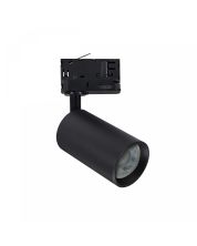 3-fas skena spotlight GU10 svart – 57×101×169 mm