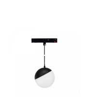 LED bolhanglamp voor rail 10W K3000/K4000 48V Zwart