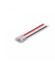 Anslutningskontakt strip-till-kabel för 10 mm COB/SMD LED-strip med kabel 15 cm