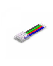 Rem-till-kabel-kontakt för SMD RGB LED-remsa – 10 mm