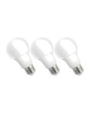 LED-lampa E27 9W K3000 820 lm – 3-pack