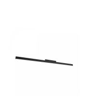 Avlång LED-skenarmatur 22W CCT 48V 902 mm dimbar Svart