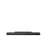 LED-gallerarmatur för skena 22W CCT 48V 440 mm Svart