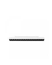 LED-gallerarmatur för skena 17W CCT 48V 330 mm dimbar Vit