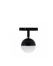 LED-global armatur för skena 10W K2700 48V Ø90 mm Svart