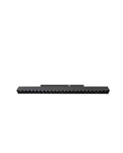 LED-gallerarmatur för skena 18W K2700 48V 330 mm Svart