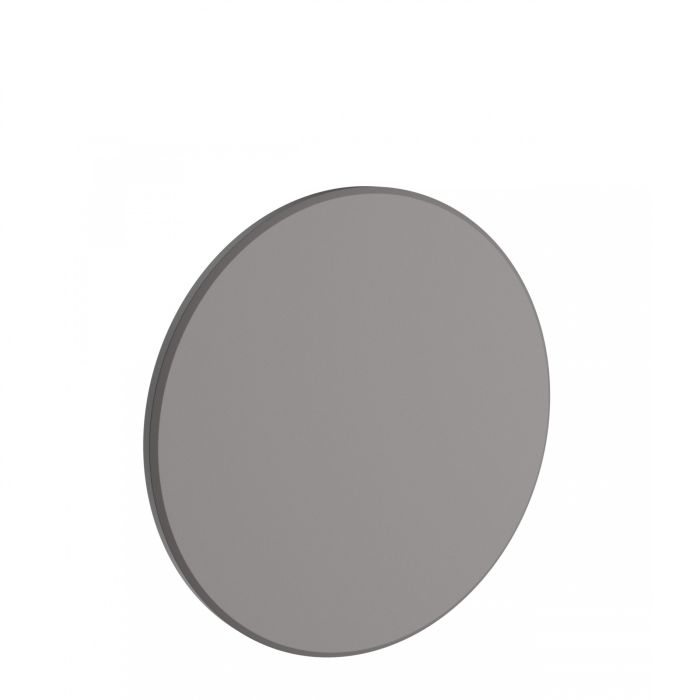 LED-vägglampa Piatta rund 18W CCT 1800 lm IP44 Ø250 mm – Grå