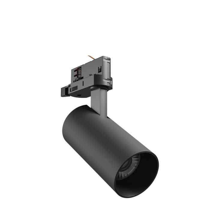 3-fas LED-skenspotlight 16W CCT 75 lm/W svart