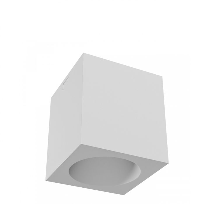 LED-taklampa 7W CCT IP20 bländfri UGR<19 – fyrkantig – vit
