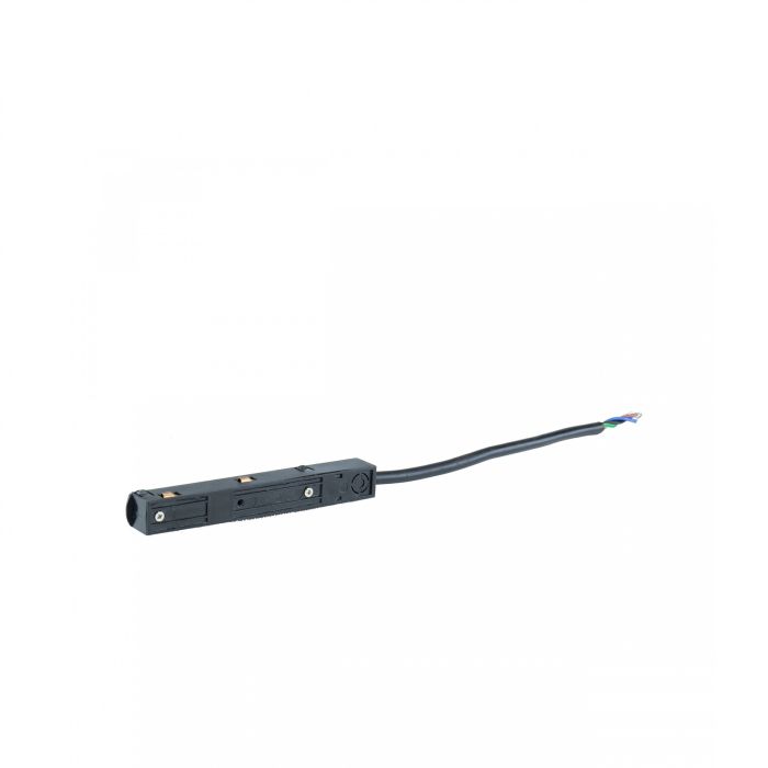 Strömanslutning 48V 200 mm kabel Svart