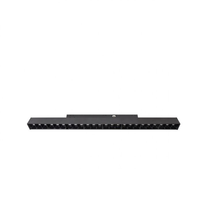 LED-gallerarmatur för skena 18W K2700 48V 330 mm Svart