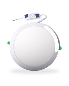 Rund LED-infälld spot Ø30 cm | 24W | 2160 lumen | CRI80 | Inkl. drivdon