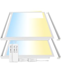 LED-panel 62x62 cm | 40W | CCT Dimbar | 3000K-6000K | CRI90 | Smart WiFi