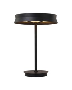 LED-bordslampa Ø33 cm | 24W | 2400 lumen | CRI90 | CCT 2700K-4000K | Svart