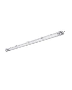 Vattentät LED Armatur 150cm Grå 1x T8 G13 IP65