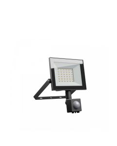 LED-strålkastare 83 lm/W 30W IP44 IK07