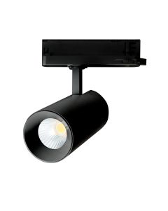 3-fas LED-skenspotlight 15–27W K4000 svart