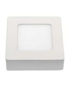 LED-utanpåliggande panel 12x12 cm 6W K3000 57 lm/W