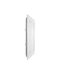 Infälld LED-panel kvadratisk 17 x 17 cm 12W K6000 820 lm – Vit