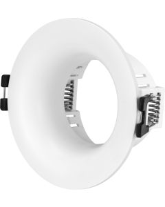 Infälld spotlight GU10 – rund – vit – IP20 – Ø86×41 mm – utan ljuskälla