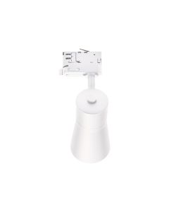 3-fas skena spotlight GU10 vit – 80×140×180 mm