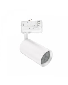 3-fas skena spotlight GU10 vit – 57×101×169 mm