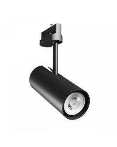 3-fas skena spotlight GU10 svart – 65×160×232 mm
