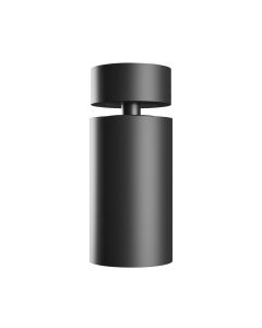Utanpåliggande spotlight GU10 – svart – IP20 – 60×135 mm – utan ljuskälla