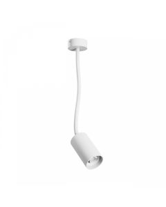 GU10-väggspot med flexibel arm 410 mm – IP20 – vit