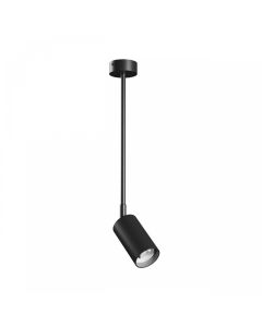 GU10-väggspot med lång arm 450 mm – IP20 – svart