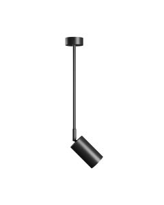 GU10-väggspot med lång arm 450 mm – IP20 – svart