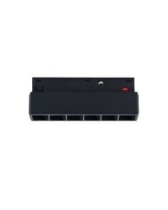 LED-gallerarmatur för skena 6W K2700 48V 110 mm Svart