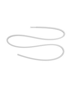 LED-ljuslist för smal skena 12W K3000 48V 1026 mm Vit