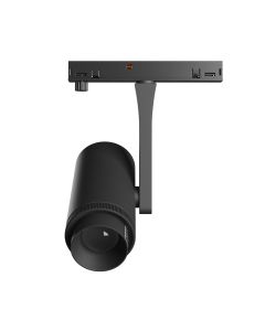 LED-skenspotlight med justerbar ljuskägla för smal skena 7W K3000 48V Svart
