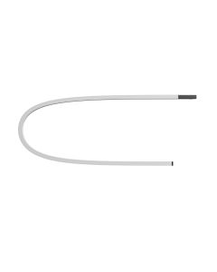 LED-ljuslist för smal skena 6W K3000 48V 547 mm Svart