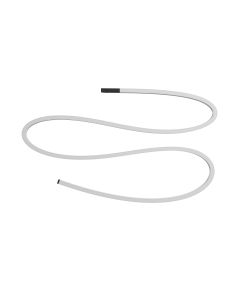 LED-ljuslist för smal skena 12W K3000 48V 1026 mm Svart