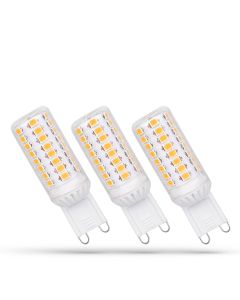LED G9 G9-lampa 4,9W K4000 540lm Dimbar 3-pack