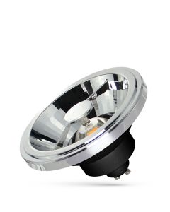 LED AR111 GU10 spotlight 12W CCT svart 83 lm/W