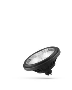 LED AR111 GU10 spotlight 14W CCT svart 86 lm/W