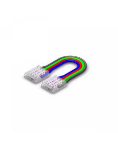 Rem-till-rems-kontakt med kabel för SMD RGB LED-remsa – 10 mm