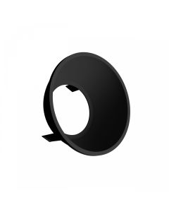 Reflektor Orbito infälld/utanpåliggande Ø115 mm – Svart matt