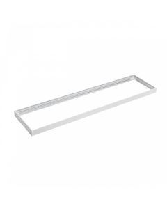 LED-panel Monteringsram 30x120 Vit