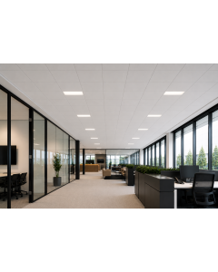 LED-panel 60x30 cm | 24W | Justerbar CCT | 3000K-6000K | Flimmerfri | Vit