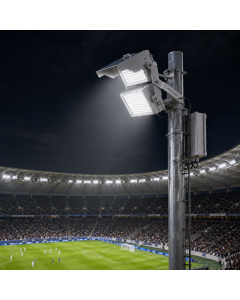 LED Stadionarmatur 600/750W Justerbar – 120 000 Lumen – 5000K – 30° – IP66 – Exkl. Drivdon