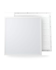 Utanpåliggande ram vit för LED-panel 60×60 cm – skruvlös montering