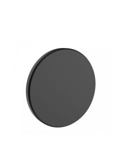 LED-vägglampa Piatta rund 9W CCT 700 lm IP44 Ø120 mm – Svart