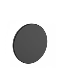 LED-vägglampa Piatta rund 12W CCT 1000 lm IP44 Ø180 mm – Svart